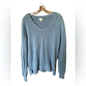 J Crew light v neck sweater